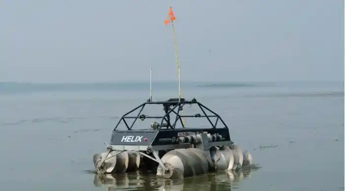 copperstone推出螺旋驱动的水陆两栖机器人可用于尾矿池中