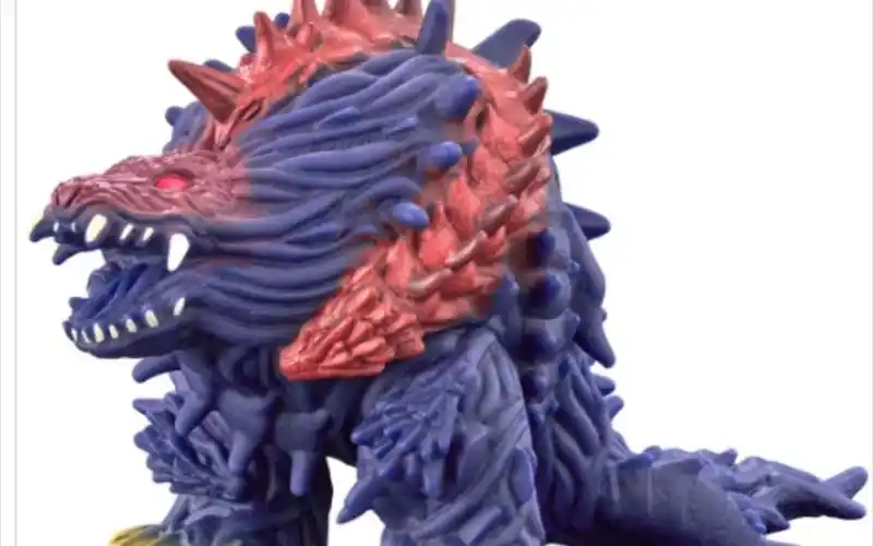 万代怪兽500软胶究极魔格大蛇测评