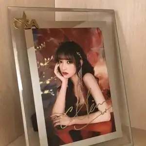 程潇亲笔签名照带相框活动现场非印刷粉丝应援周边产品收藏必备