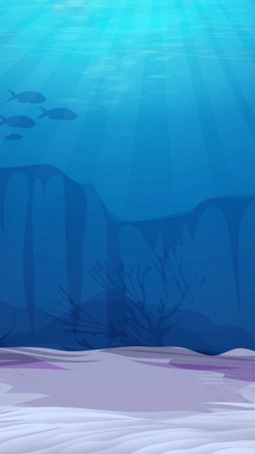 卡通深海h5背景