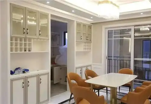 厨房推拉门两侧做酒柜好吗