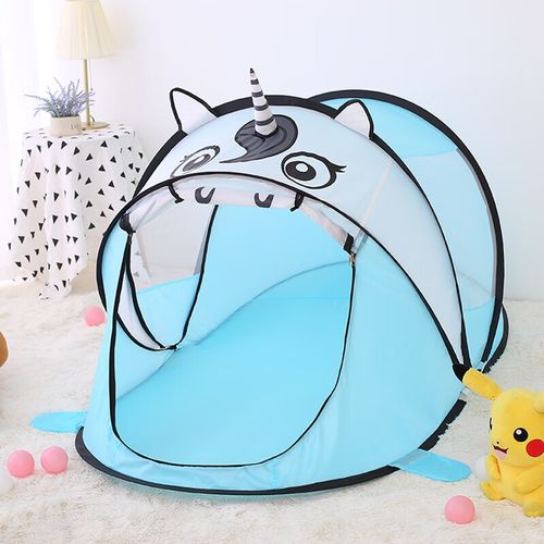 狮奥利兴睡眠小屋帐篷夏季免装儿童卡通可爱室内游戏便携式可折叠小