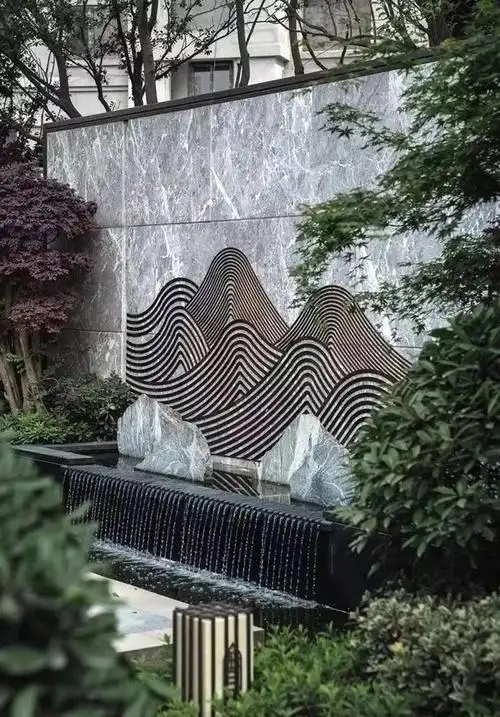 庭院景墙景观设计就该这样做