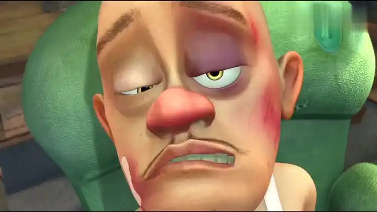 熊大熊二追光头强踩出来的怪圈上了电视,光头强伤心大哭