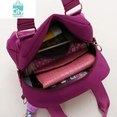 bangdou新款水洗布女包斜跨包休闲韩版单肩斜挎布包尼龙女士小包包