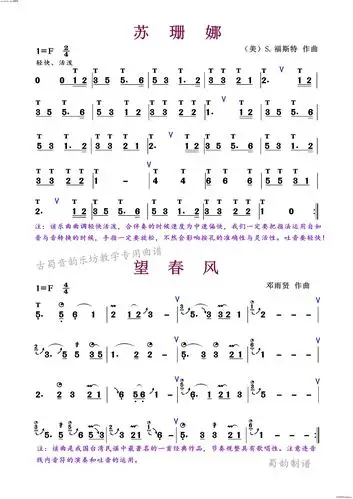 苏珊娜望春风笛子