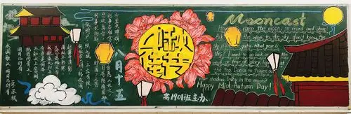 黑板报,手抄报,宣传画.常德市七中学子别样表达爱国情