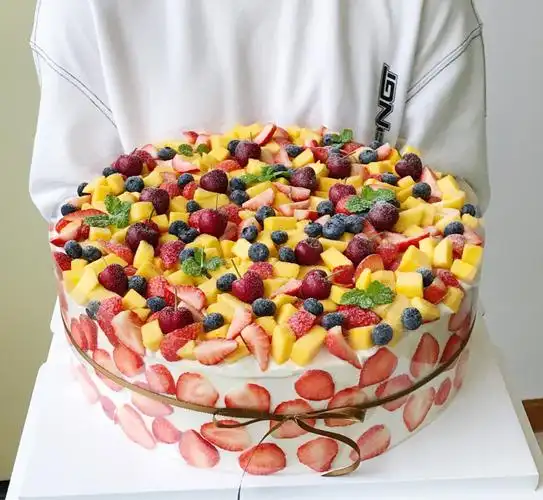 14寸水果蛋糕 同安蛋糕