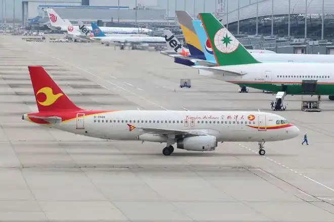 资料图:天津航空客机