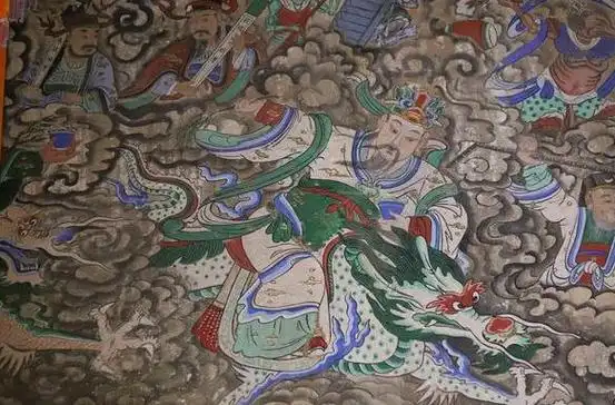 你知道龙王是怎么下雨的吗?看完这幅清代壁画,你就懂了