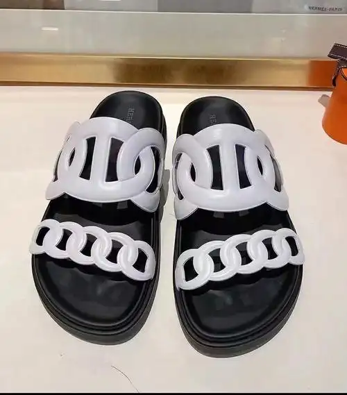 hermes爱马仕extra猪鼻子拖鞋