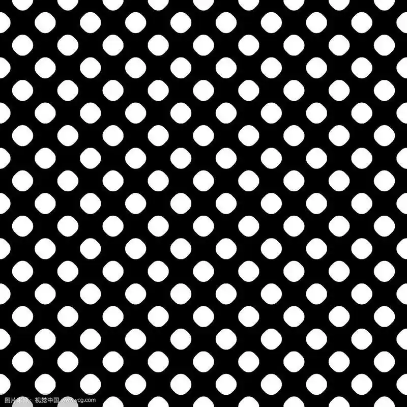 无缝图案黑白点纹纹理