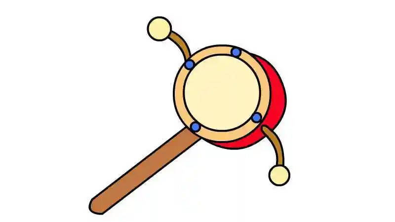 民间玩具简笔画