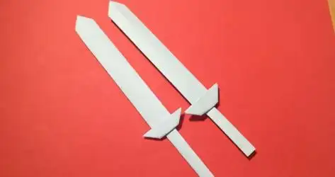 可伤人折纸大百科视频忍者暗器手里剑折纸手工视频教程帅气的双刃战斧