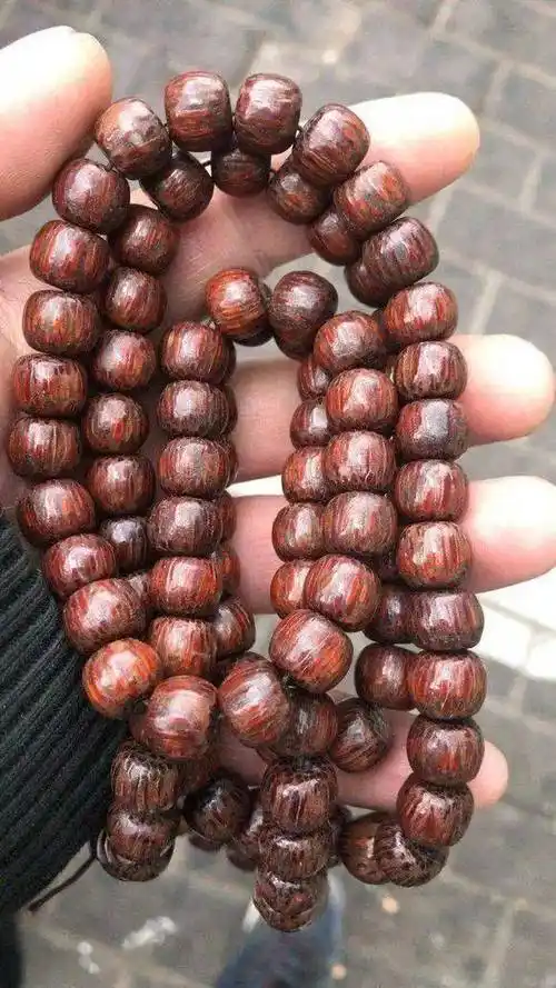 百年以上的老竹根,荧光感的包浆!_竹子_文玩_盘玩