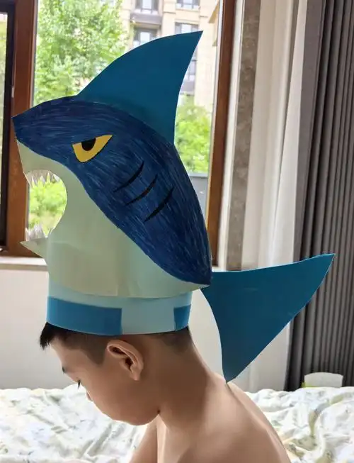 小学期末闯关:自制小鱼头饰diy教程