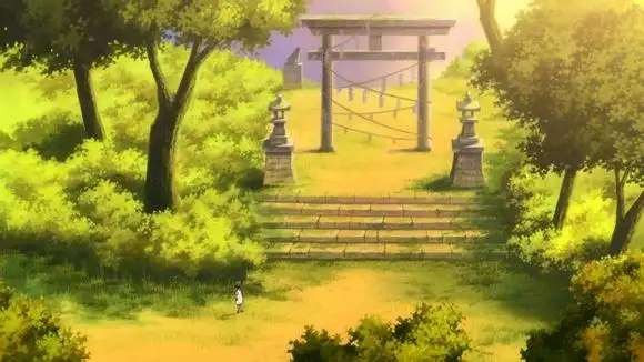 治愈系萤火之森场景