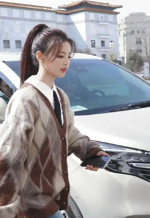 层次马尾辫图片