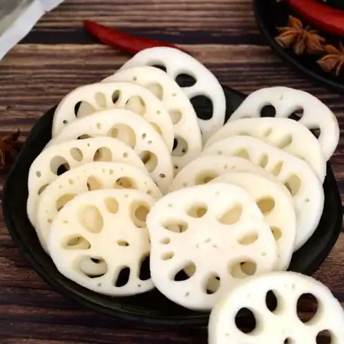 新鲜清水脆莲藕大片5斤10斤火锅麻辣烫冒菜凉菜串串烧烤餐饮10斤2袋