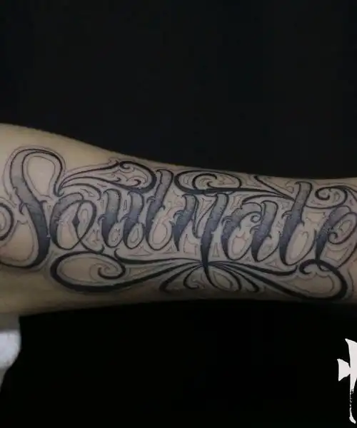 花体字灵魂伴侣