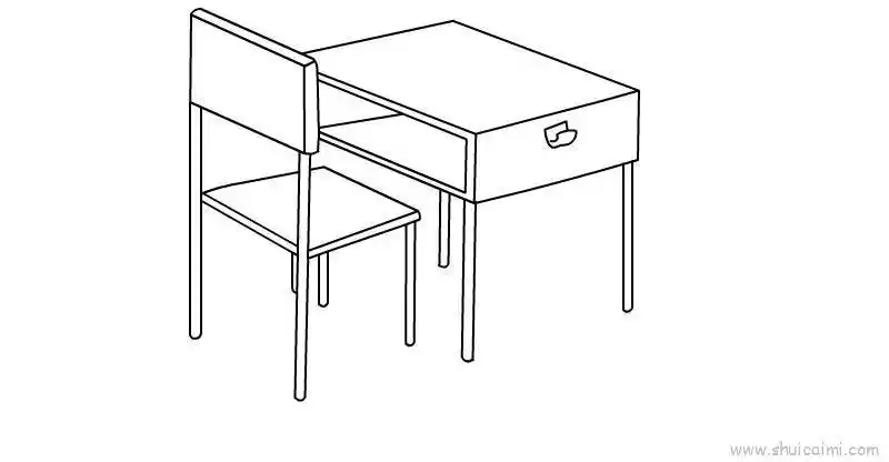 学校教室儿童画怎么画 学校教室简笔画图片