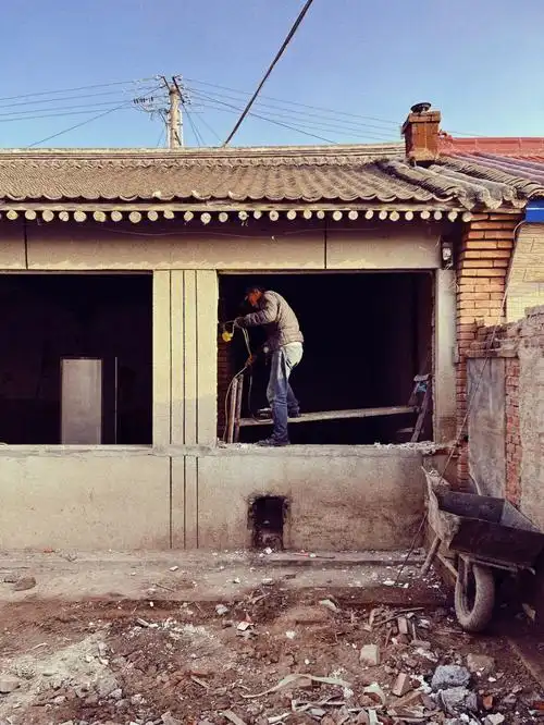 在家翻出了两个老院子春天动起来