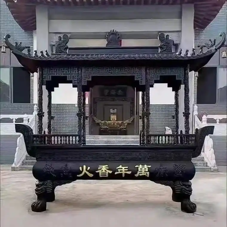 铜香炉,铜香炉定做,大型铜香炉,室外摆件铜香炉,祠堂铜香炉 - 抖音
