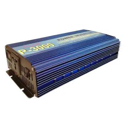 万沃新品爆款车载逆变器电瓶升压器12v48v60v转220v伏2000w3000瓦