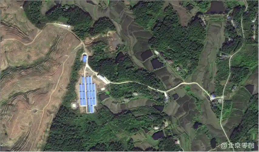 山东青岛最新卫星图-即墨建成区2021年最新高清卫星图