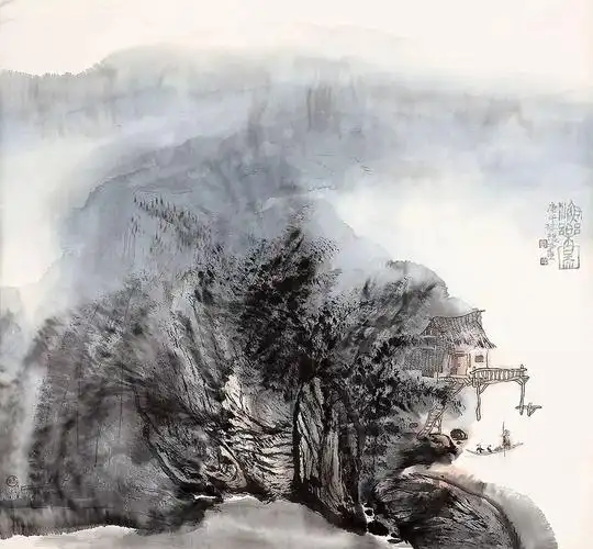 "欣赏中国绘画,尤其是山水画,必须有历史感和哲学观在其中,还与生活