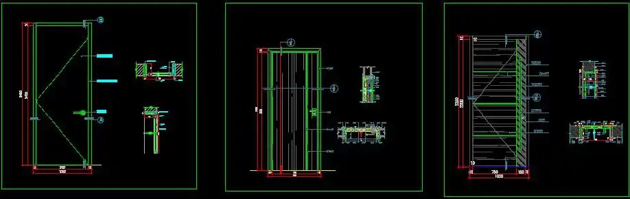 每日福利这份门cad节点大全设计师必备一份