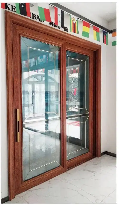 科森堡重型120豪尚铝合金推拉门 落地钢化玻璃门 客厅阳台吊趟门