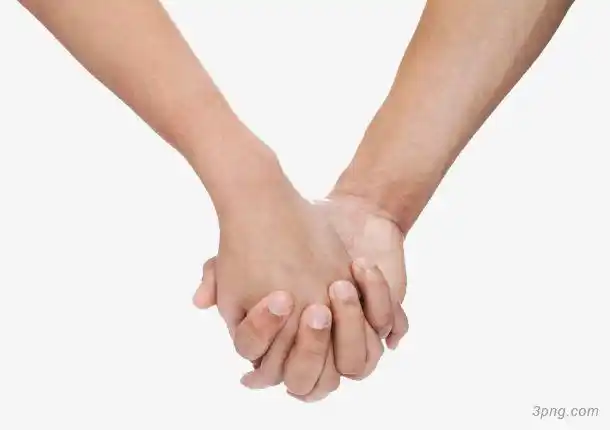 手拉手动作png素材透明免抠图片动植人物