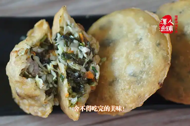 平潭海蛎饼 福建福州福清油饼特产餐饮特色手工小吃美食 6个装 两件