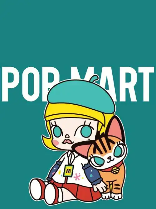 泡泡玛特molly手机壁纸