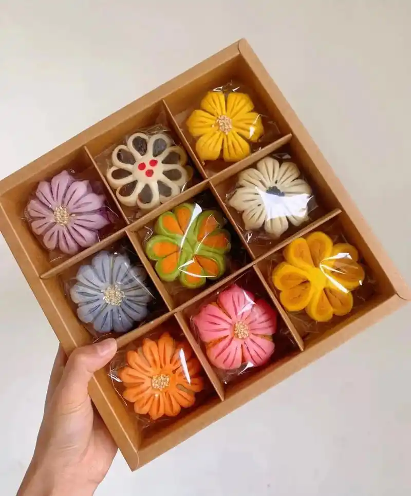 今年中秋很国风,纯手工酥点#真材实料才能做出好味道 - 抖音