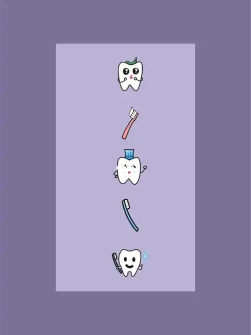 爱护牙齿07_壁纸_每日壁纸_素材_素材其他