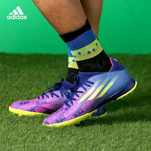 adidas阿迪达斯speedflowmessi3tf梅西配色中端球鞋fy6896足球鞋