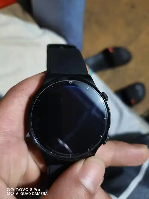 手表屏幕出现蓝边