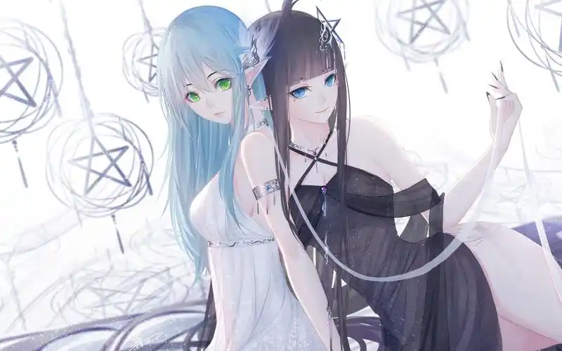 板绘凹凸世界凯柠深渊魔女x公主凯莉x安莉洁