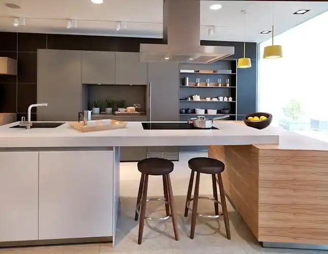 中岛厨房: 39 种兼具餐桌或是吧台桌功能的绝美设计