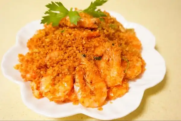 禾子一夏做的避风塘炒虾