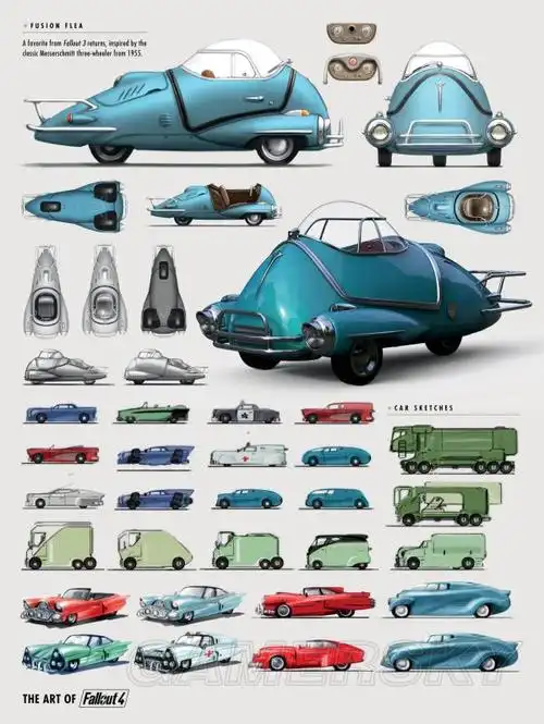 辐射4怪物武器图鉴官方角色怪物武器载具图鉴大全