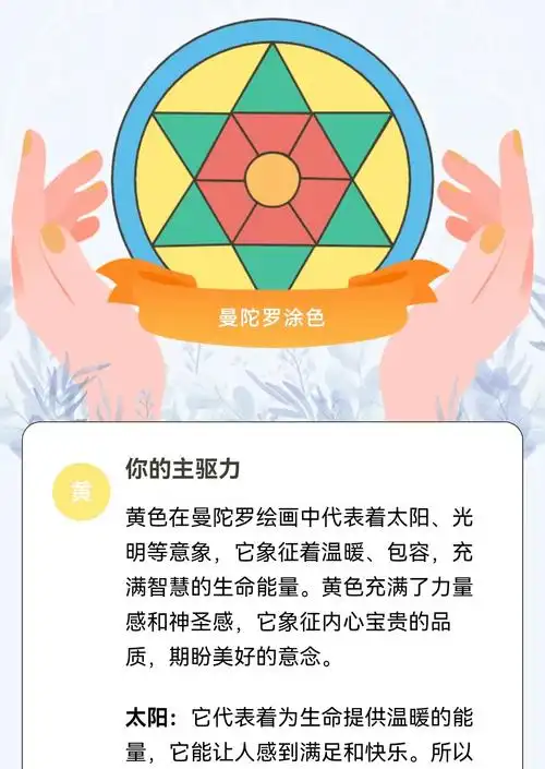 心理学有一种绘画涂鸦探索潜意识的工具,叫做曼陀罗绘画.