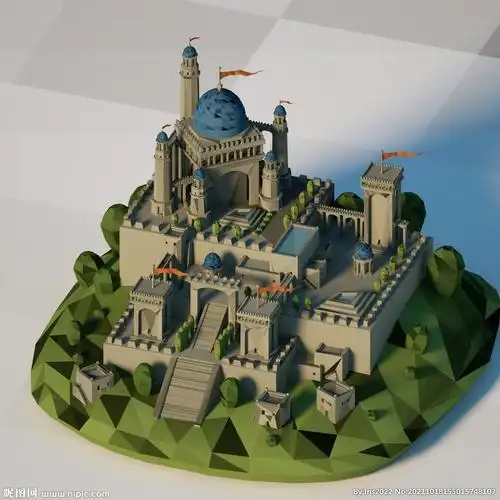 城堡 游戏设计图__其他模型_3d设计_设计图库_昵图网nipic.com