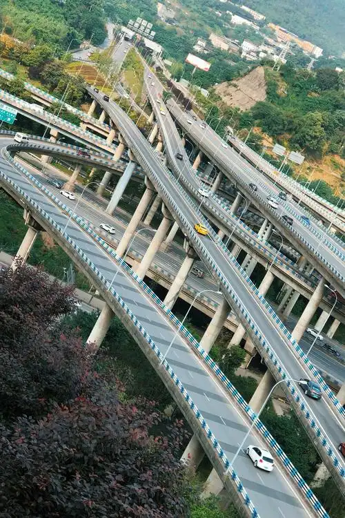 重庆印象解放碑洪崖洞来福士广场腾龙立交