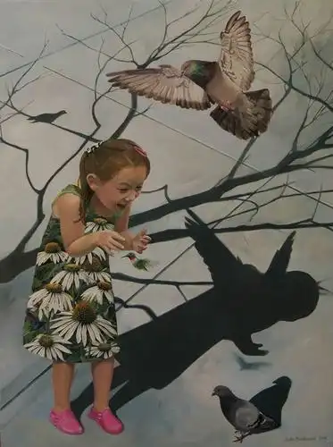 看南非艺术家如何演绎魔幻现实主义绘画组图