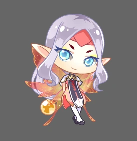 大岩桐精灵王·白鬼