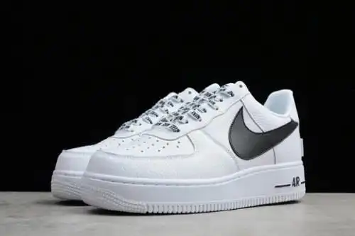 nike air force1耐克空军一号 af1纯白黑勾nba联名低帮板