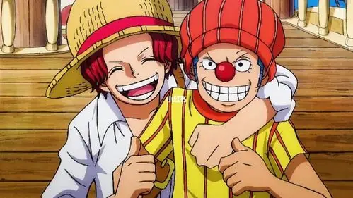 小时候的香克斯和巴基真可爱